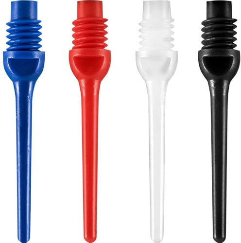Bull's Superkey Soft Tips, Dart Spitzen 6 mm, Farbe:weiß