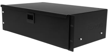 Gator Rackworks Shallow 3U Rack Mount Drawer with Lock, 10 Deep (GRW-DRWSH3)