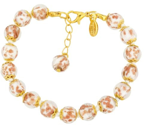 Glass Of Venice Sommerso Armband - Milchweiß