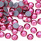 Jollin Hot Fix Kristalle Flacher Rückseite Strasssteine Glas Glitzersteine Nagelkunst Edelsteine Gems, Rose, SS20 576pcs