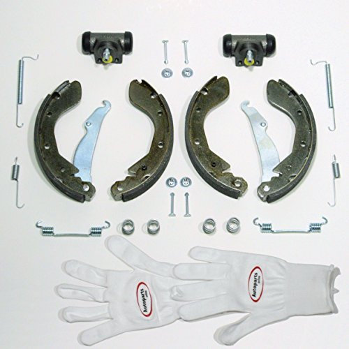 Autoparts-Online Set 60005353 Bremsbacken/Bremsen + Radzylinder + Zubehör für hinten/für die Hinterachse
