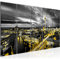 Runa Art Bild Berlin Skyline Wandbilder auf Vlies Leinwand 5 Teilig Wanddekoration Büro Wohnzimmer 004356a