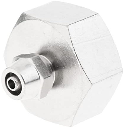 Adattatore per Connettore a Pressione in Metallo Raccordo per Tubo /4 Femmina X 1/4