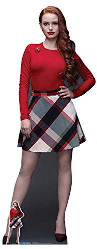 STAR CUTOUTS SC1388 Life Size Cut Out Cheryl Blossom (Madelaine Petsch Riverdale) 169cm Tall, Multicolour