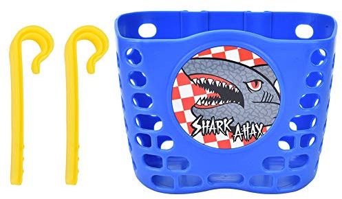 Kind Fahrradkorb, Kind Fahrradkorb Vorderkorb Fahrradeinkaufshalter Niedlicher Fahrradkorb für Kind(Blau)