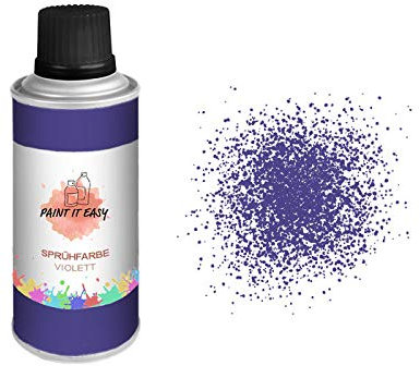 PAINT IT EASY Sprühfarbe, Sprühbastellack, Farbspray, 150ml, Violett