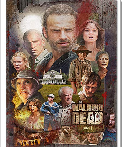 GBGMN 5D DIY Diamond Painting TV-Poster Die Walking Dead Cross Stitch Kits Full Square Diamond Stickerei Walll Home Decoration Geschenk