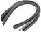 5 Paires de Balais D'essuie-Glace de Pare-Brise Recharges en Silicone Essuie-Glaces sans Cadre Lame Insérer Des Bandes de Caoutchouc pour Voiture Auto 6Mm