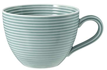 Kaffeeobertasse 0, 26ltr. mit Relief BEAT ARKTISBLAU 3 Seltmann (6 Stück)