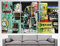 DDSDA Bilder 3 teiliges Leinwandbild Gesamtformat: 90x50 cm Vlies Leinwandbild Basquiat Straße 3 Teilig Kunstdruck modern Wandbilder Bilder Kunstdruck auf Wandbild mit Rahmen