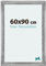 yd. Your Decoration - Bilderrahmen 60x90 cm - Grau Gewischt - Billderrahmen aus MDF mit Acrylglas - Antireflex - 60x90 Rahmen - Mura