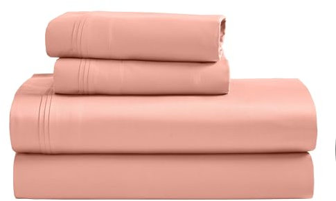 Superior Sheet Bettlaken-Set, Baumwolle, Staubige Rose, Full