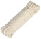 KINGLAKE 10mm Cuerda de algodón Natural de 10 m, Cuerda de macramé Trenzada Gruesa para Manualidades, jardinería, Envoltura, decoración