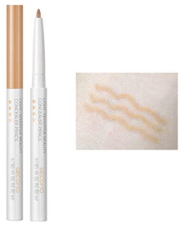 Concealer-Stift zur Farbkorrektur, deckt Rötungen und Unebenheiten der Haut, wasserdichte Kontur, langer Halt, Make-up-Korrektur, für Augenringe, alle Hauttypen, dunkle Teint