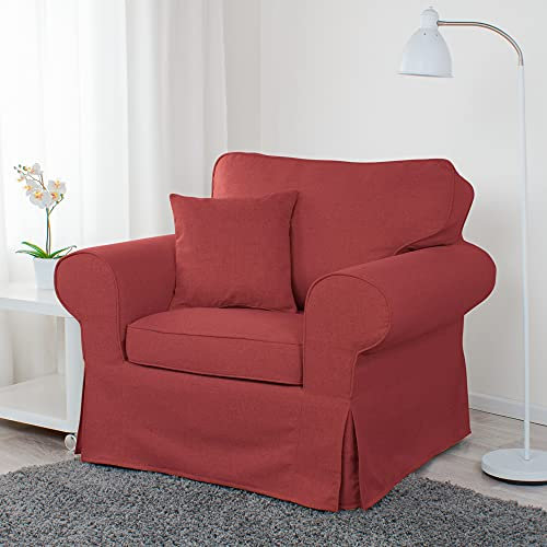 Dagra Bezug für Sessel Ektorp (Red A08)