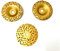 Set of 3 Rasp Discs Grinding Discs 76 x 10 Wood Hoof Processing for Mini Battery Angle Grinder such as Bosch GWS 12 V 10.8 V
