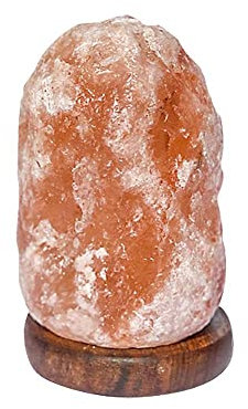 Rabalux 3680 Tischleuchte/Dekoleuchte WASABI Steinsalz/Holz Eiche LED 1W H:12.5cm L:7.5cm