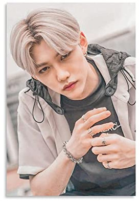 SKZ Stray Kids Felix Poster von koreanischem Sänger und Tänzer (2) Leinwand-Wandkunst-Poster, dekorativ, modern, Heimdruck, Kunstwerke, Poster, 40 x 60 cm