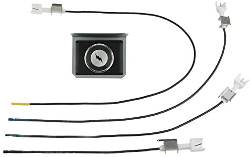 SURIEEN 7629 7628 Zündersatz für Weber Genesis 300 Series Genesis 310 320 330 mit Front Mounted Control Panel Ersatz Igniter Kit kompatibel mit Weber 65946 Modell 2011 & Newer