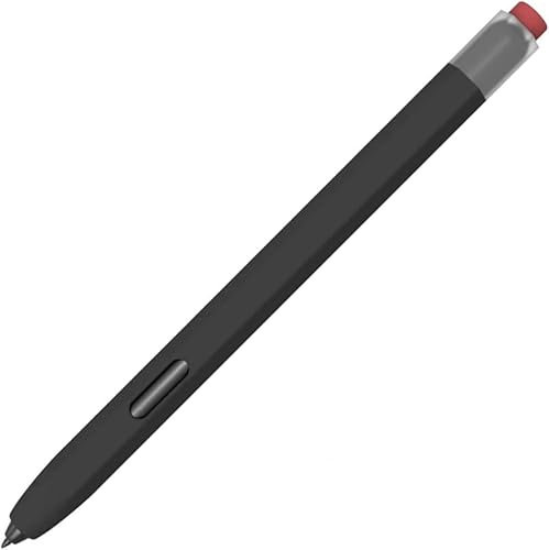 LOVE MEI Funda de silicona para Samsung Galaxy Tab S6 Lite S Pen, diseño clásico, antideslizante, cómoda, agarre suave, funda para Samsung Galaxy Tab S6 Lite S Pen (negro)