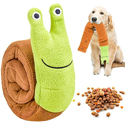 MINSHUXI Giocattolo per cani, intelligenza, puzzle, addestramento a molari, antimorso, doppio gioco, materiale sicuro e atossico, regalo di compleanno per cani