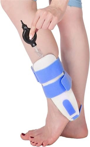 NAKEAH Orthèse de Pied de Cheville orthèse de Pied de Chute Support de Pied de Cheville réglable stabilisateur for la Chute du Pied flasque et Le Mouvement de dorsiflexion