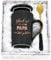 Joymaking Kaffeetasse Geschenk für Papa Geschenk Vatertag Geburtstagsgeschenk für Vater Weihnachtsgeschenke Papa Tasse mit Spruch - Glück ist einen Papa wie Dich zu haben, Schwarz 400ml