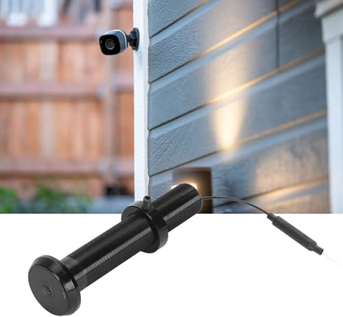 Caméra Judas de Porte 1080P, Caméra IP HD WiFi avec Trou D'oeil de Porte avec Vision Nocturne Bidirectionnelle pour Application Tuya, Caméra de sécurité Grand Angle 180 ° pour