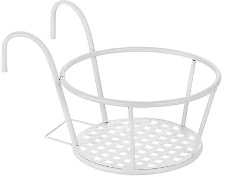 Ghjkldha Geländer Blumentopf | Terrassengeländer Blumenständer | Geländer Blumentopfhalter | Deckgeländer Blumen Pflanzgefäß Hängende Blumen Topf Balkongeländer Blumenkasten Balkongeländer Topfhalter