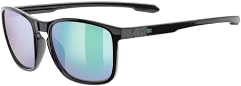 uvex LGL 52 - Sonnenbrille für Damen und Herren - starker Schutz vor Sonnenstrahlung - 100% UVA-, B, C Schutz - black - one size