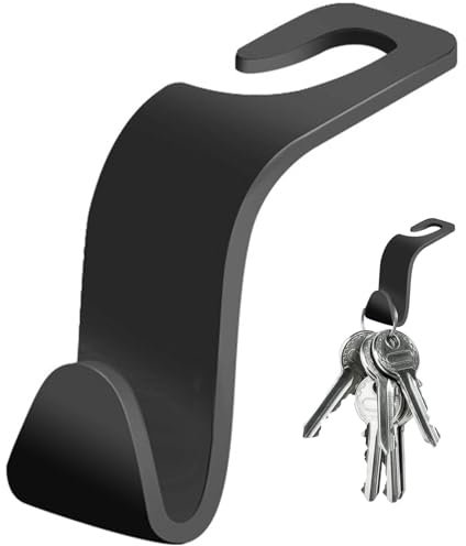 Gancio Schienale del Sedile Auto - Porta Borsa per Auto | Poggiatesta Seggiolino Organizzatore di Immagazzinaggio Del Supporto Posteriore