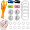 Skills Set, 4 Igelball Massageball, 4 Akupressur Clip, 10 Akupressur ring, 5 Massage Armbänder mit Fingermassagegerät, Skills Borderline Set, Skills Panikattacken, Panikattacken Hilfsmittel