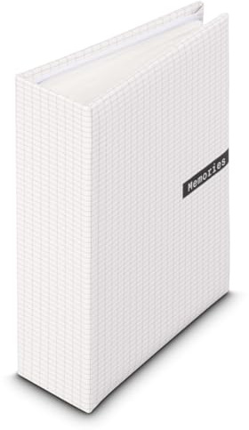 Hama Minimax Designline II, für 100 Fotos 10 x 15 cm, kariert