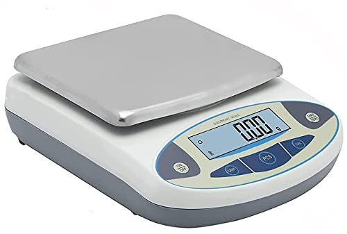 MOKLYF Báscula de Cocina, báscula de Laboratorio de precisión de 0,01 g, balanza electrónica analítica de precisión, báscula de pesaje, báscula de joyería para Tie(3000 Gramos