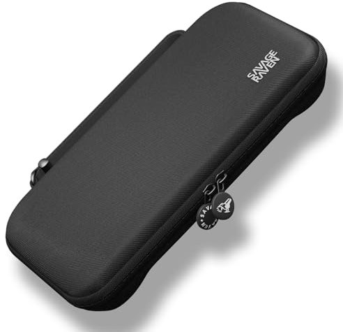 Savage Raven by Skull & Co. Every Day Slim Carrying Case for Nintendo Switch 2: Portable Hard Shell Protective Travel Case, Gaming Case, Console Protection Case, Accessories, Storage, Black