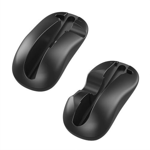 Für Switch2 Links/Rechts Griff Maus, ABS Mini Tragbares Gaming-Zubehör mit ergonomischem Design, rutschfester Griff, 105 g leicht, für Actionspiele (Schwarz)