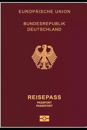 A notebook inspired by the German passport