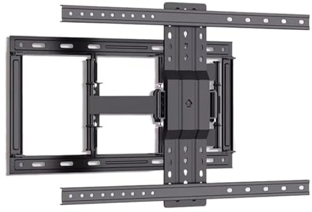 TV-Wandhalterung for 40-85-Zoll-Fernseher, TV-Halterung Mit Zwei Gelenkarmen, Neigbar, Schwenkbar, Ausziehbar, Max. VESA 600 X 400