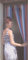 Slat type Door Curtain,Bug Blind,Fly Blind,Strip Blind-'RED/WHITE/BLUE'- 80cm wide x 200cm drop
