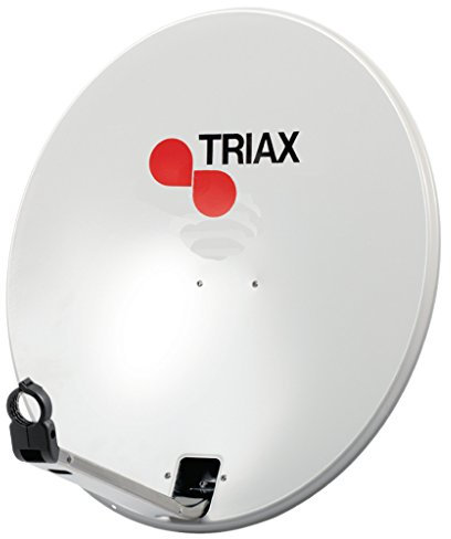 Triax tDS 64 Gris – Antenne (35.8 dBi, 0 – 3,1 °, 27 DB, Offset ou avec Spot desplazado, 10,7 – 12,75 GHz, 10 – 50 °)