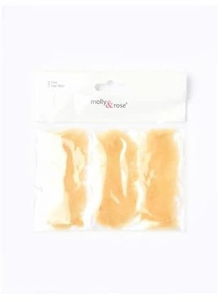Pack of 3 Fine Hair Nets, Blonde