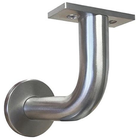 Solid Stainless Steel ZAS45 Handrail Bracket with Concealed Rose