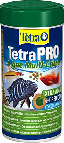 Tetra Pro Algae Multi-Crisps - Premium Fischfutter mit Algenkonzentrat für erhöhte Widerstandskraft, 250 ml Dose