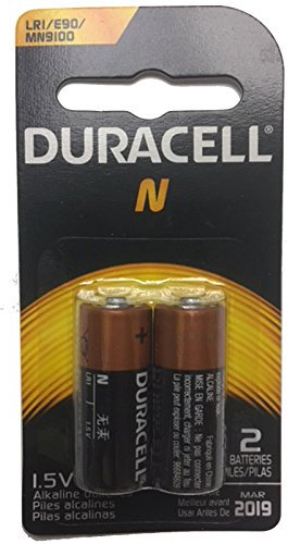Duracell MN9100/E90/LR1 Pile per apparecchiature mediche, 1,5 V, formato N, confezione da 2