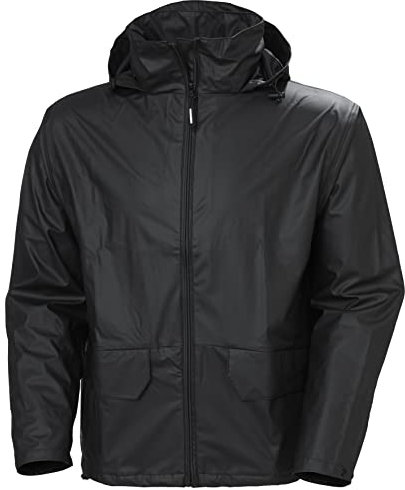 Helly Hansen Workwear Men's Voss Rain Jacket – Waterproof Windproof Workwear Shell