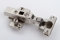 2 Stück Blum Clip-Top Minischarniere Möbelscharniere Metall vernickelt, Topf 26mm, 95 Grad Öffnungswinkel, Anschlag vollaufliegend