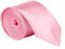 L&C® Skinny Mens Wedding Plain Satin Shiny Necktie Tie