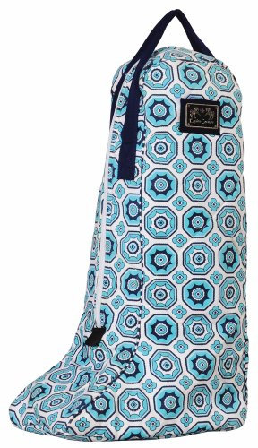 Equine Couture Women's Kelsey Boot Bag, Aqua, Standard