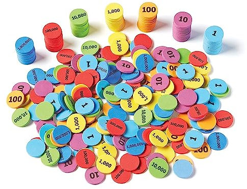Learning Resources Jetons de valeurs de Place