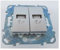 SCHNEIDER - UNICA PRISE ALIMENTATION USB 5V 2 MODULES AVEC SUPPORT ZAMAK ALUMINIUM SCHNEIDER MGU5.928.30ZD - SCH-MGU5-928-30ZD